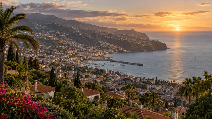 Illustration inspired by Funchal
